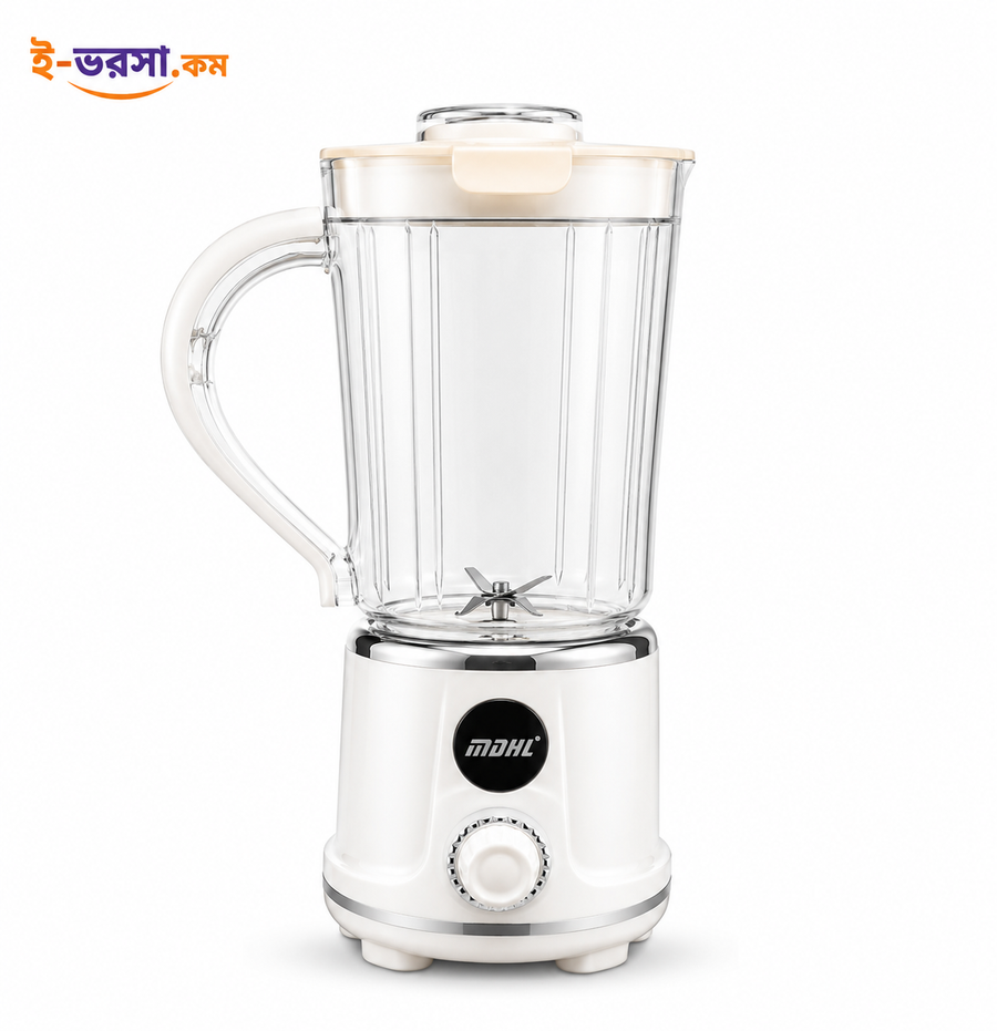 Portable Electric Juicer Blender (White)