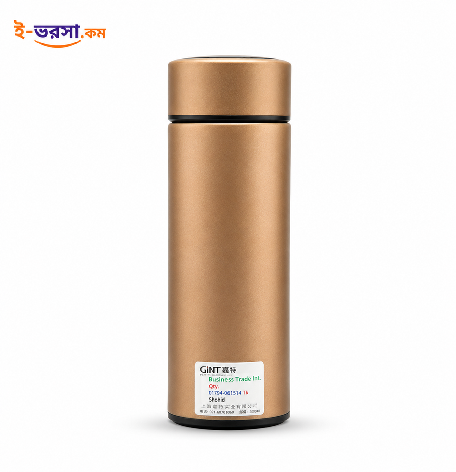 Electronic 500ml Stainless Steel Vacuum Flask LED Touch Screen Temperature Control Drinkware Lids Home Office Use Boiling Water